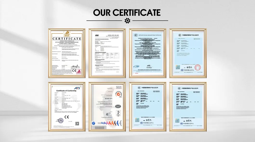 Certifications