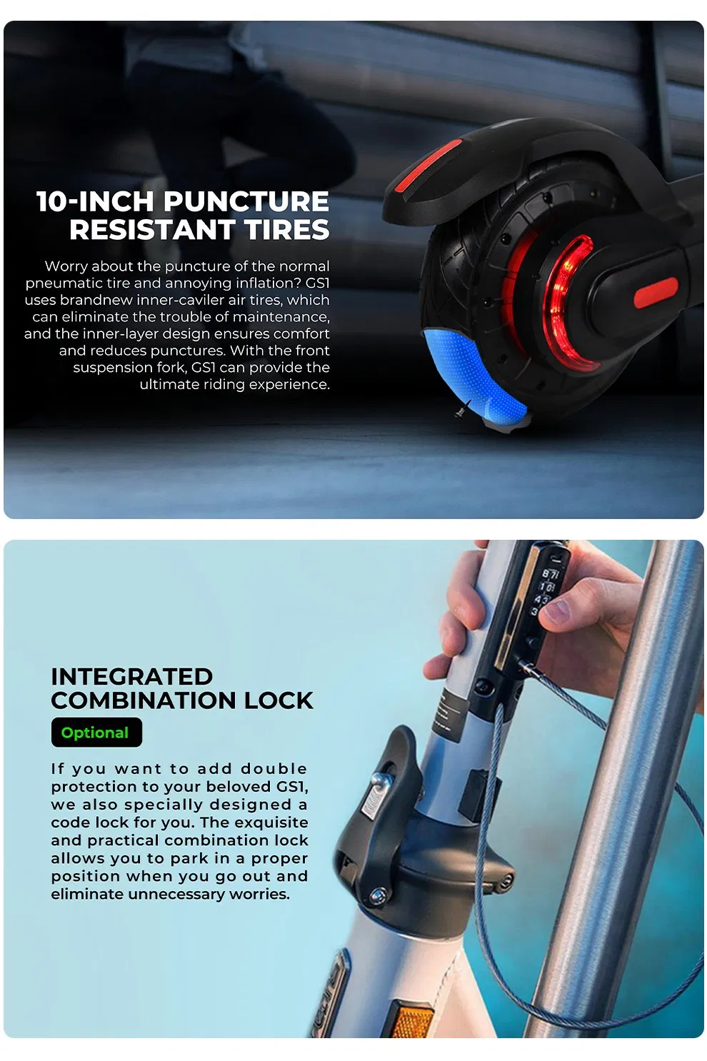 Electric Scooter GS1 View 3