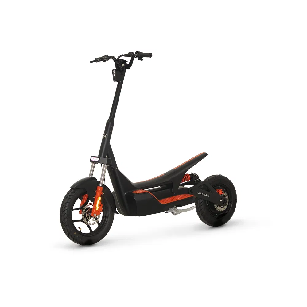 LUYUAN KS 01 Electric Kick Scooter 48V 600W Best Electric Scooter with Seat for Heavy Adult