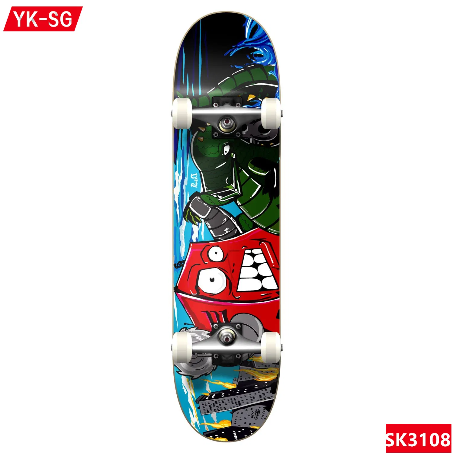 Newest 4 Wheel Dragon Skateboard Four Wheel Electric Powered Skateboard for Adult