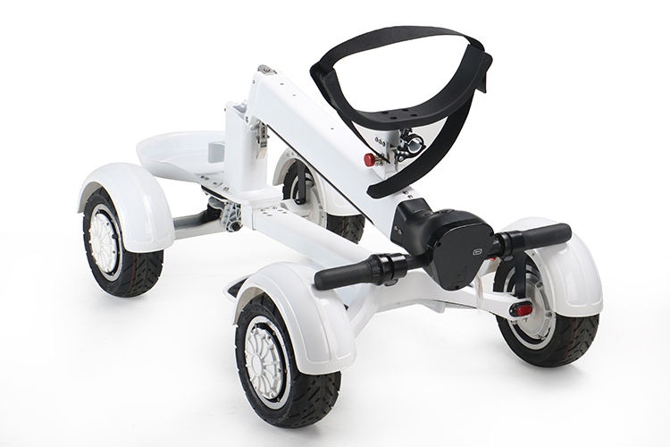 Ecorider 2021 New Style Hot Ecorider 4 Wheel Golf Skateboard E7-1 Stand up Golf Electric Cart with Foldable Handle