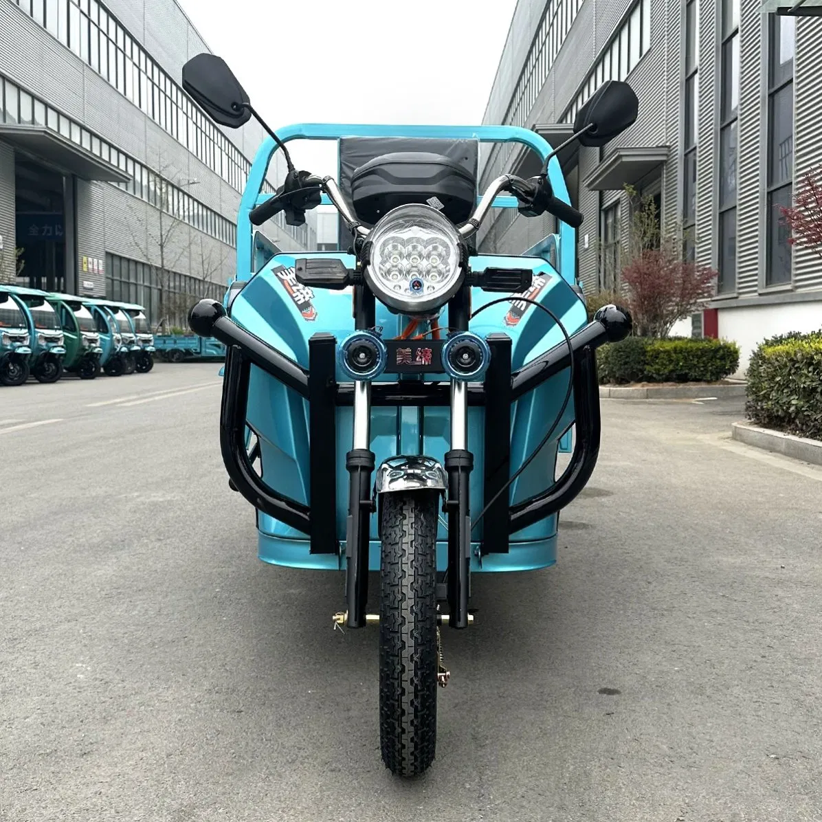 Meidi Open Tricycle Electric Trikes Three Wheel for Cargo with Passengers Adult Loaders Multi Function