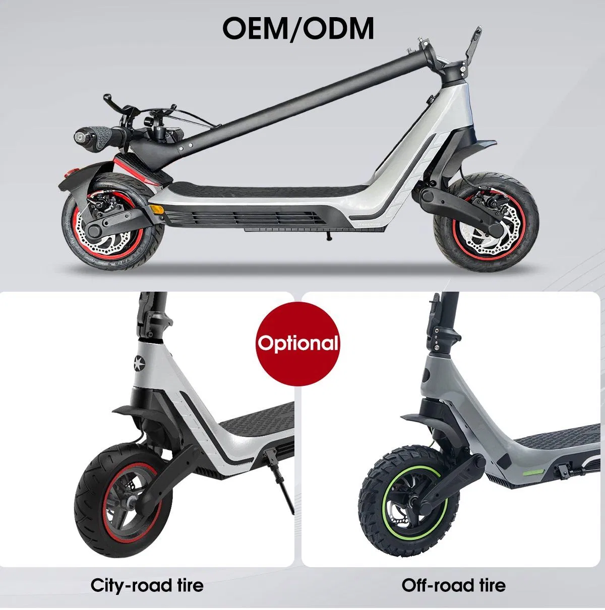 EU Warehouse Max Wheel 48V Powerful 1000W Motor 10inch off Road E Adult Folding Mobility Kick Electric Scooter with CE Abe En17128