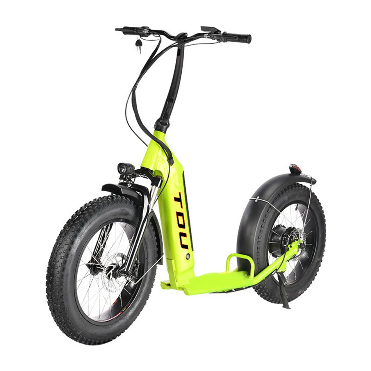 500W Motor Folding Powerful Electric Scooter EU Warehouse Full Suspension 20inch Tyre LCD Display Kick Scooter