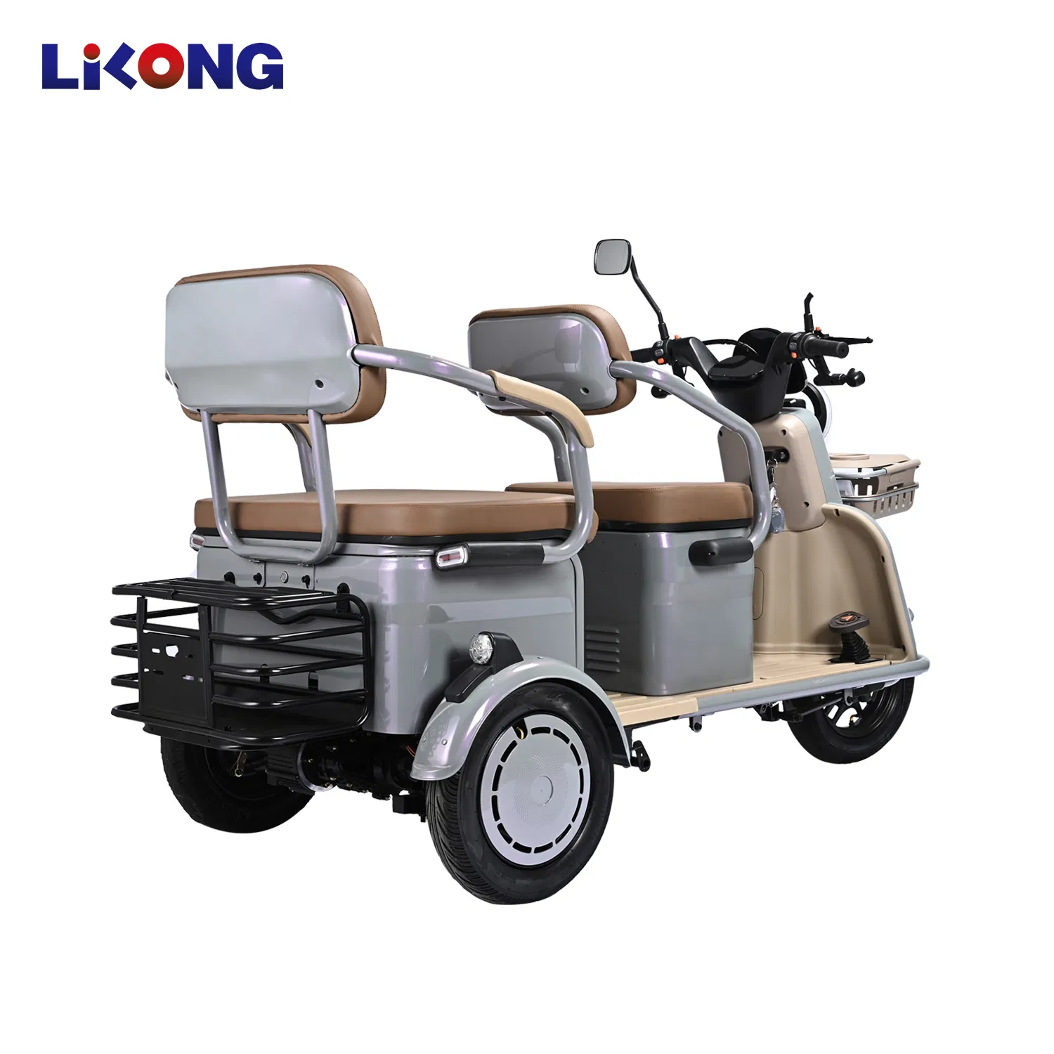 Philippines Popular 3 Passenger Seats E Trike 3-Wheel Electric Trcycle for Adults