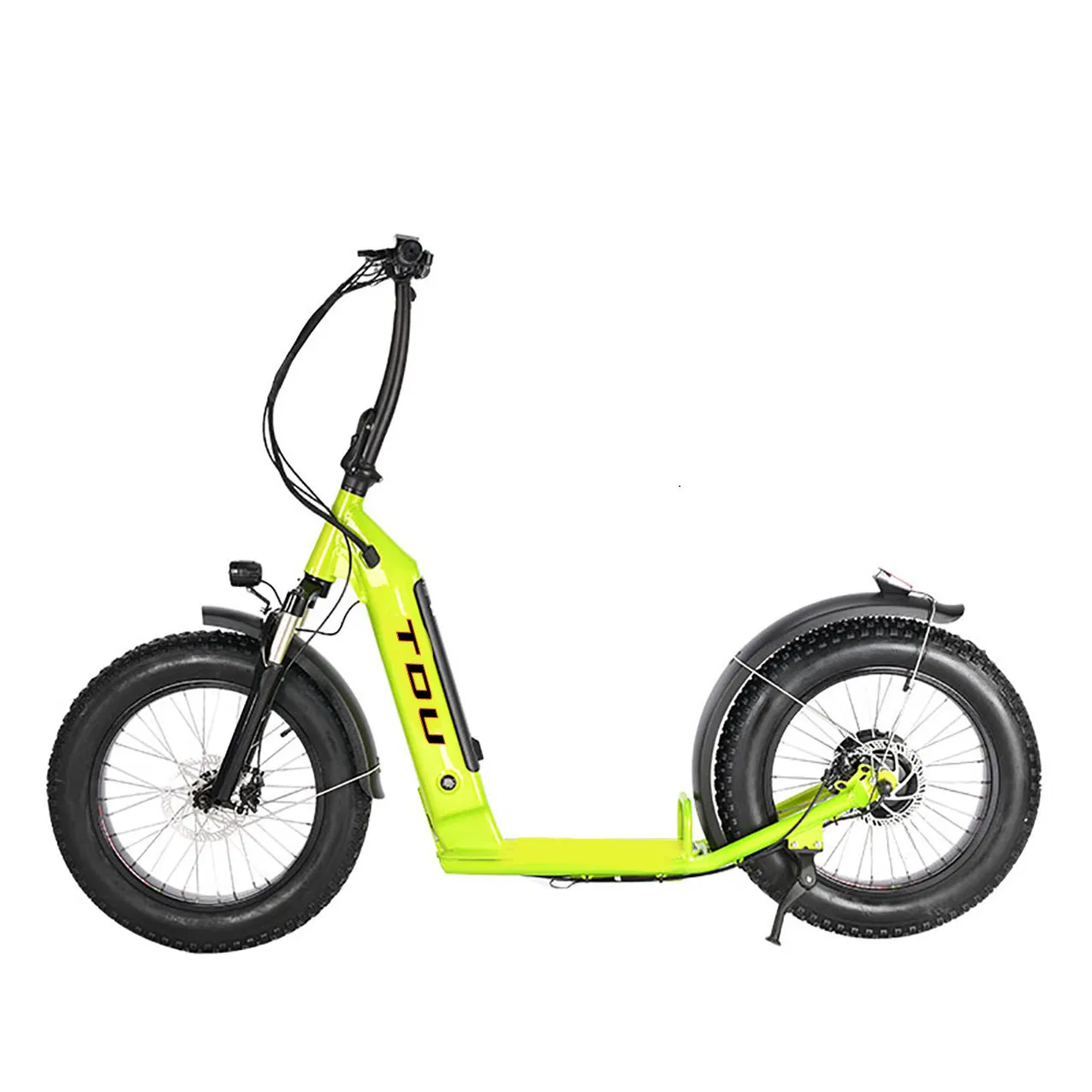 500W Motor Folding Powerful Electric Scooter EU Warehouse Full Suspension 20inch Tyre LCD Display Kick Scooter
