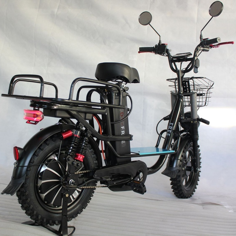 48V Powerful Cargo Ebike 60V 500W Electric Bike Adult Delivry Electric Bike