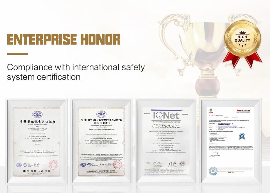 Quality Certificates