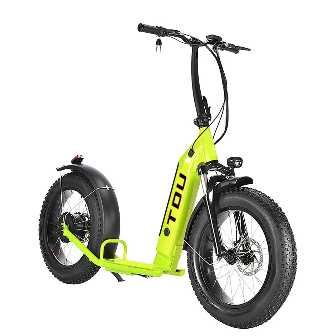 500W Motor Folding Powerful Electric Scooter EU Warehouse Full Suspension 20inch Tyre LCD Display Kick Scooter