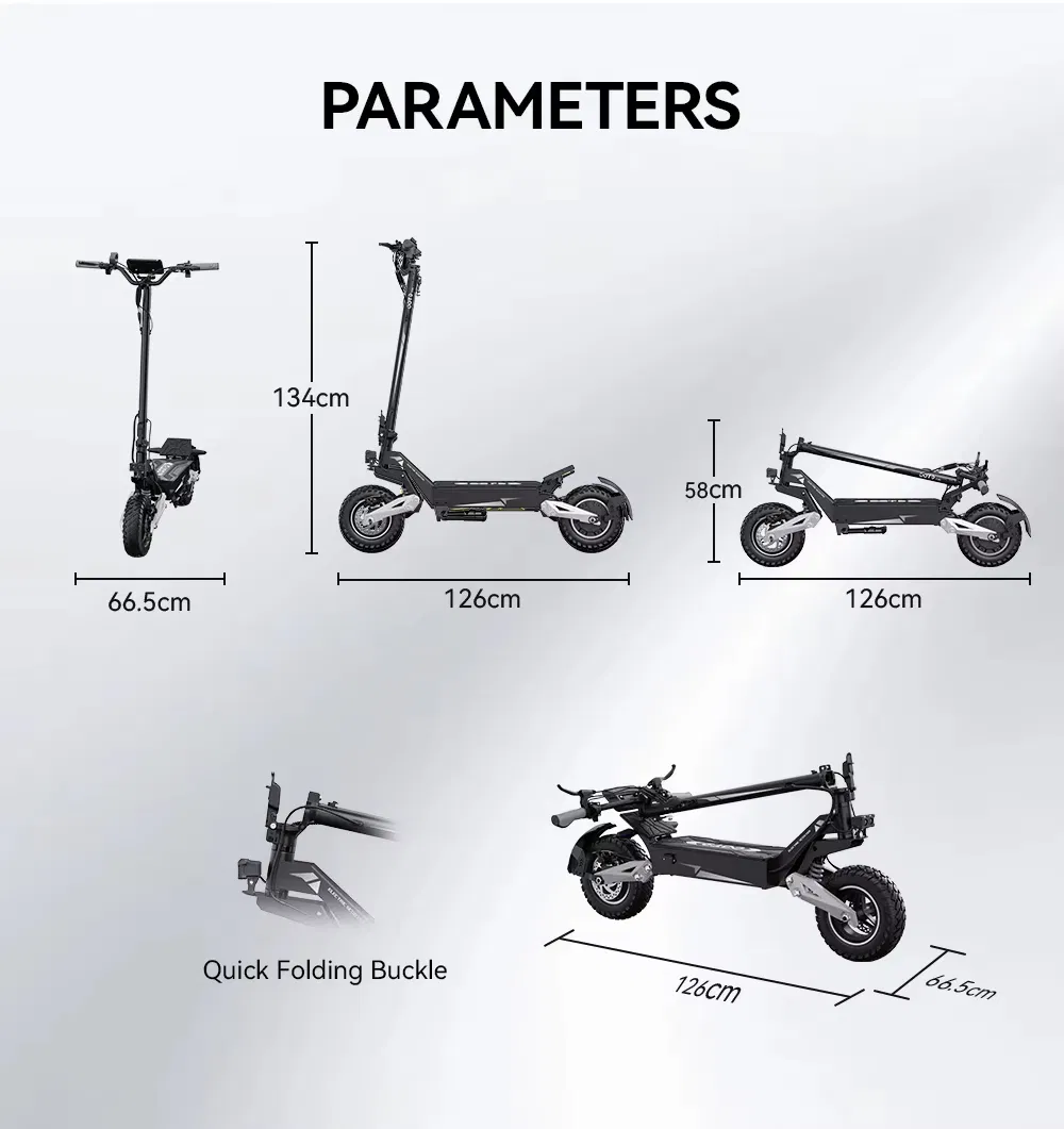 Durable Electric Skateboard for Adults - Fast Folding Design