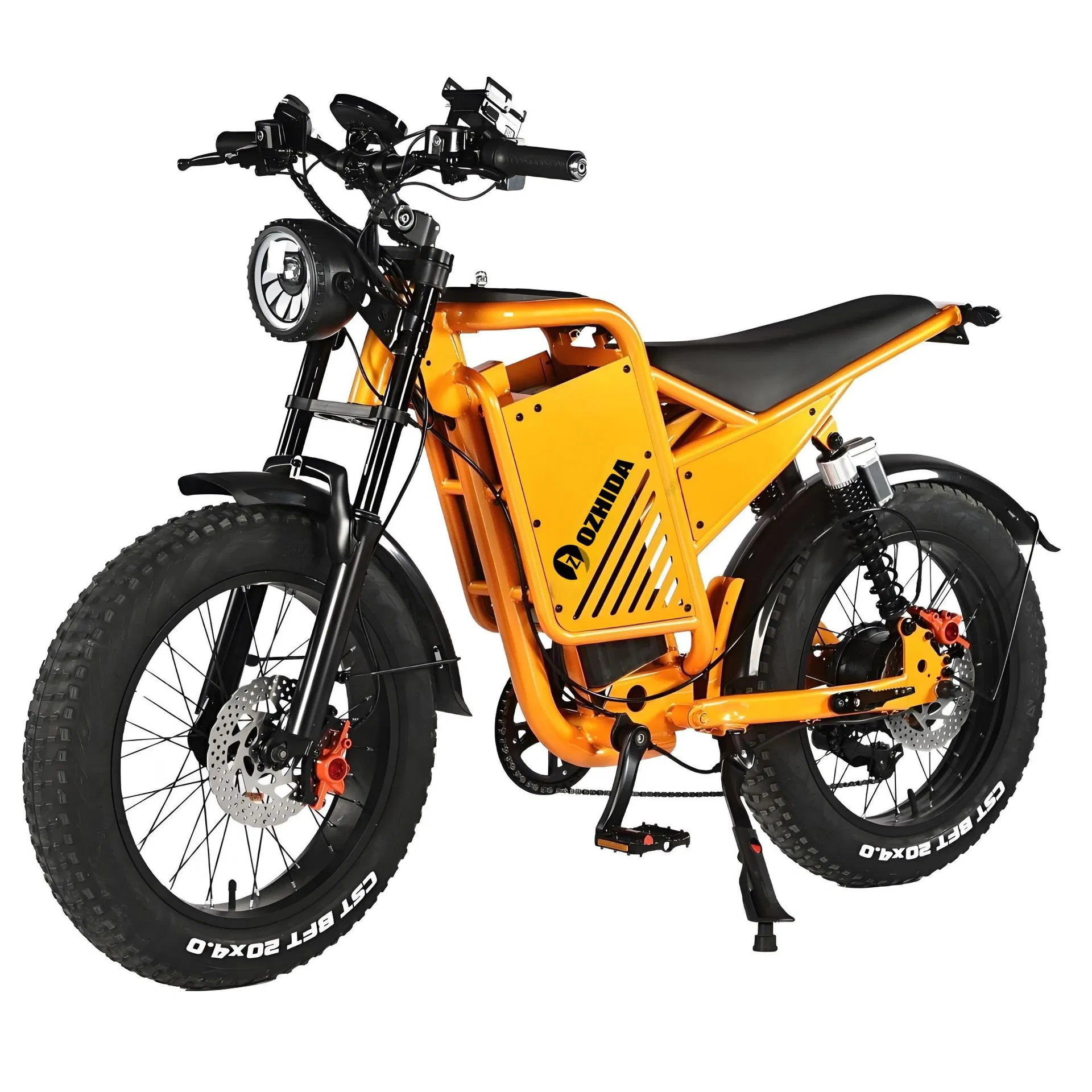 20" Black Knight 500W Lithium Battery Electric Snow Bike Fat Tire Electric Bicycle Hot Selling in Russia Ukraine