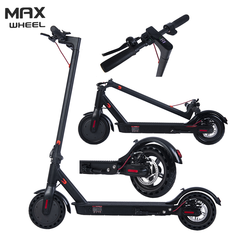 Germany Standard Electric Adult Scooter 350W 7.5A 8.5inch Kick Scooter Foldable Mobility Scooter with Abe Number