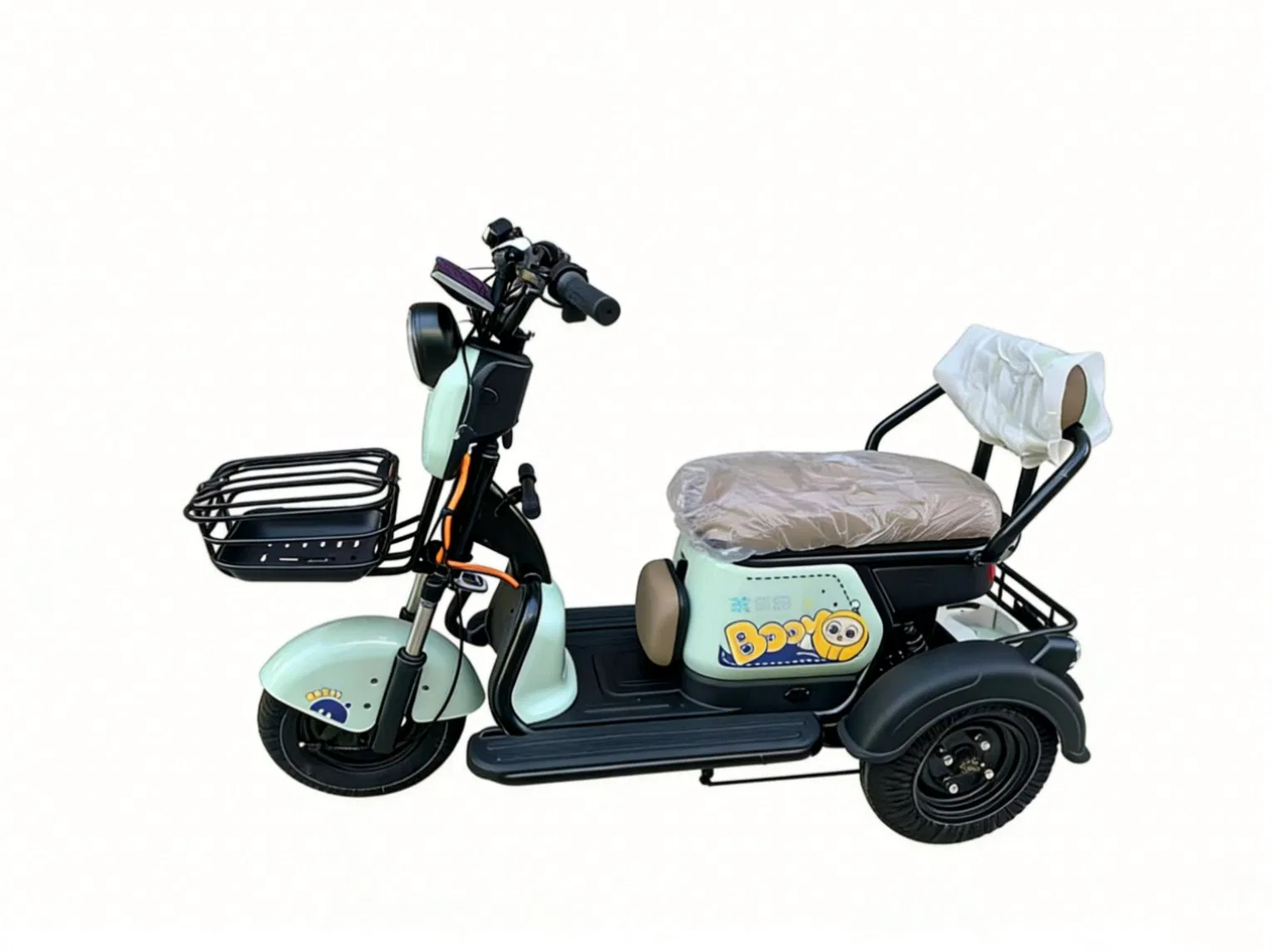 Large Inventory Robust Competitive Electric Trike for Last-Mile Logistics