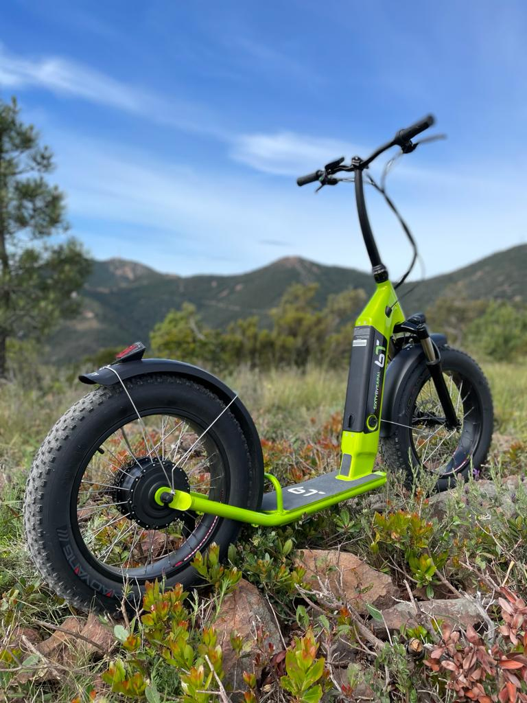 500W Motor Folding Powerful Electric Scooter EU Warehouse Full Suspension 20inch Tyre LCD Display Kick Scooter