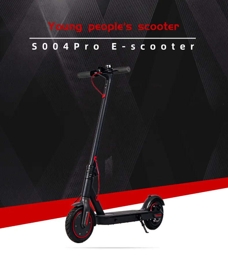 Electric Scooter Front View