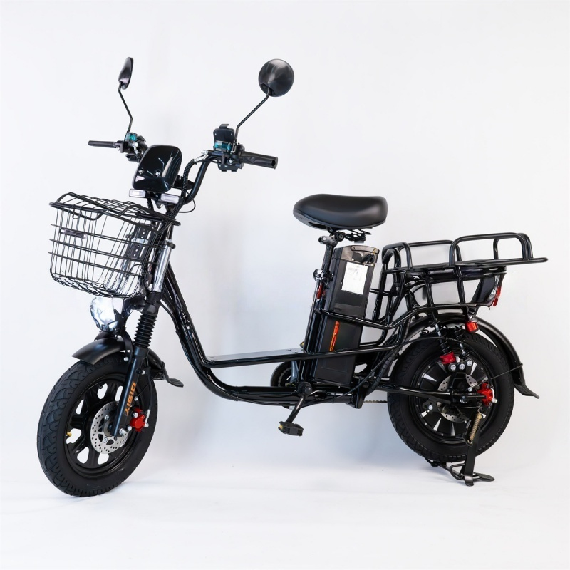 48V Powerful Cargo Ebike 60V 500W Electric Bike Adult Delivry Electric Bike