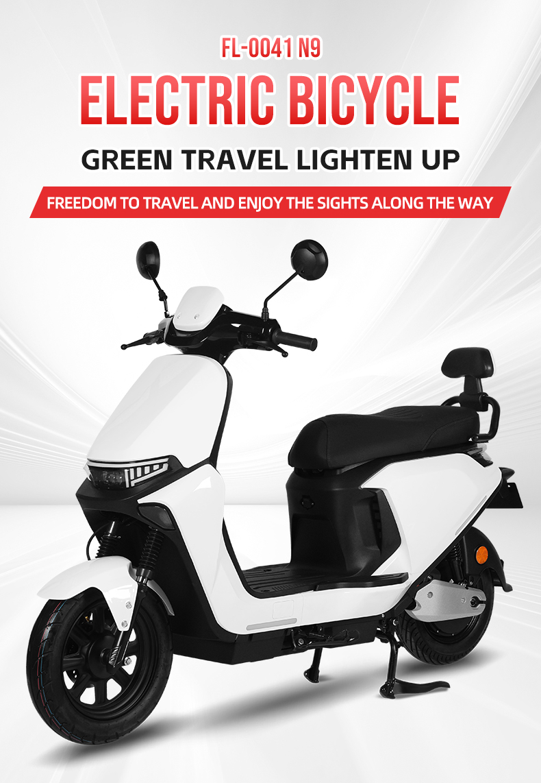 Motor Electric Bike Couble Person Folding Electric Scooter 48V Wide-Wheel Commuter Bike
