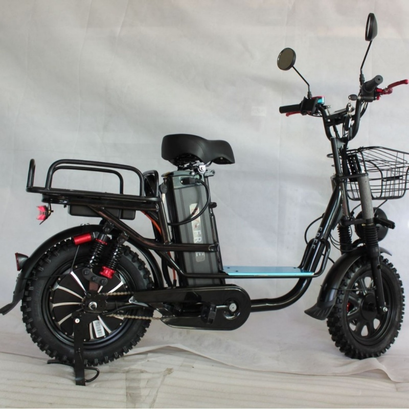 48V Powerful Cargo Ebike 60V 500W Electric Bike Adult Delivry Electric Bike