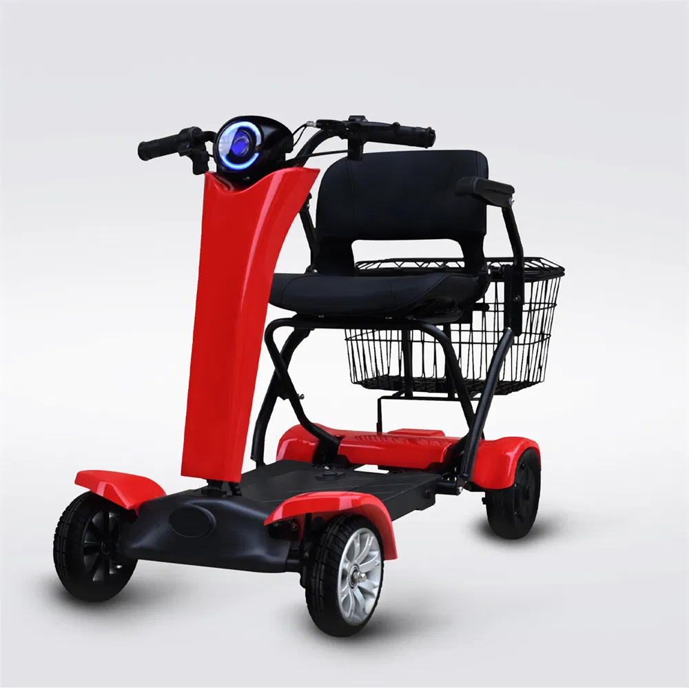 Shopping Sightseeing Automatic Electric Bike Fourwheeler Automatic Folding Electric Skateboard Adults