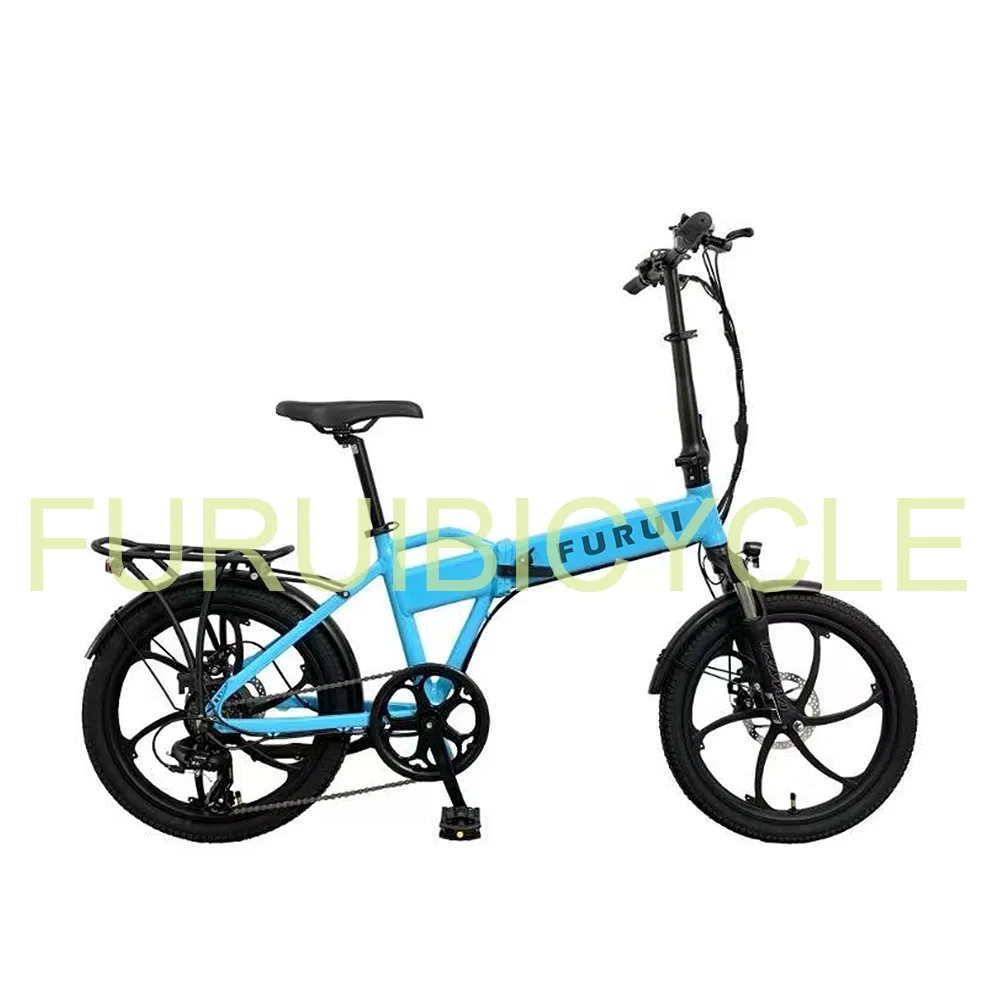 20" Commuter Folding Bike Portable Ebikes for Adult 36V 250W Li Battery OEM ODM
