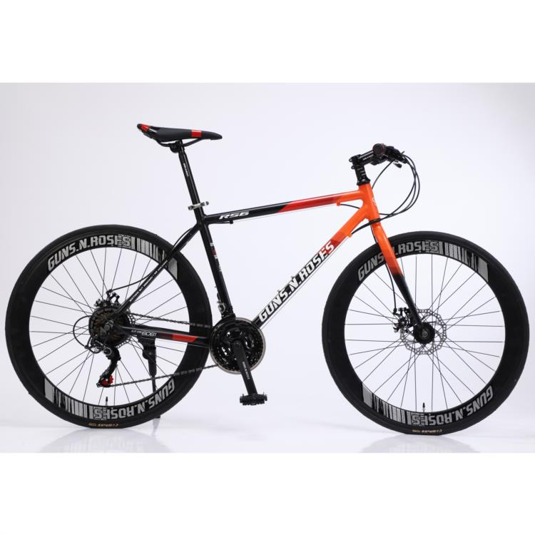 China Factory Customized 700c 21speed Road Bike Bicycle with Alloy Frame and Carbon Fork Gravel Bike