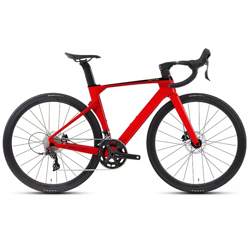 100% Top Quality on The Web T800 Carbon Fiber Road Bike 24s Full Hydraulic Disc Brake Carbon Fiber Racing Bike Rd08