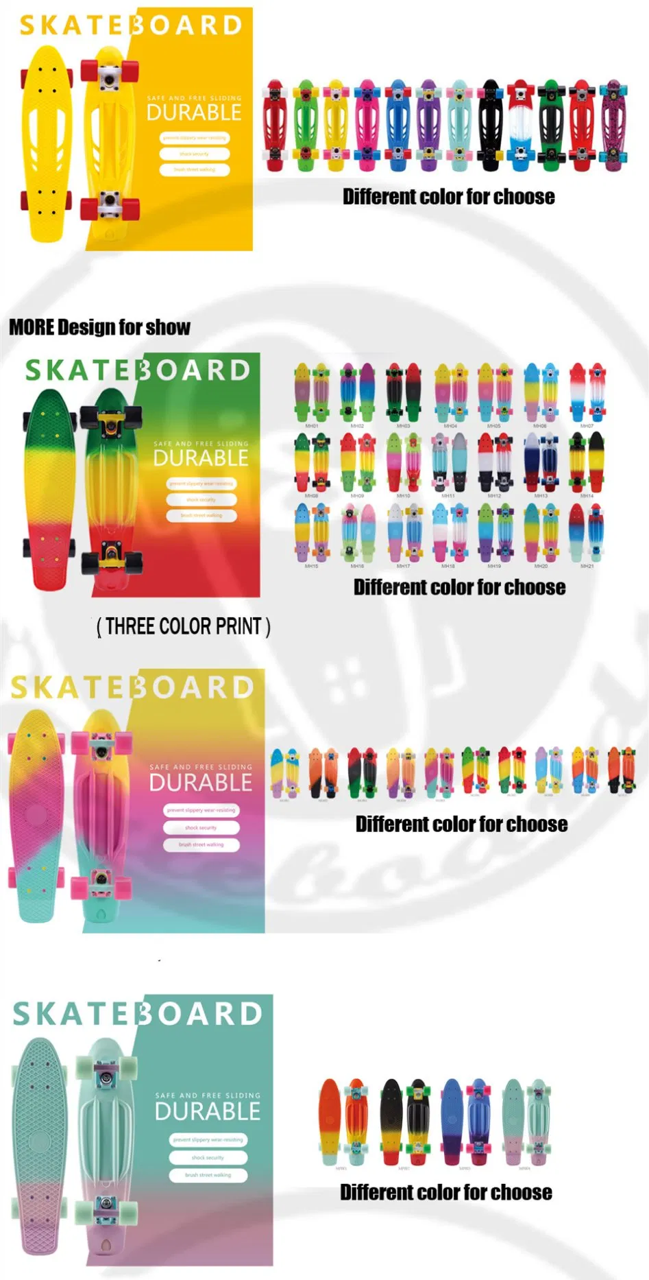 Skateboard Dimensions 2