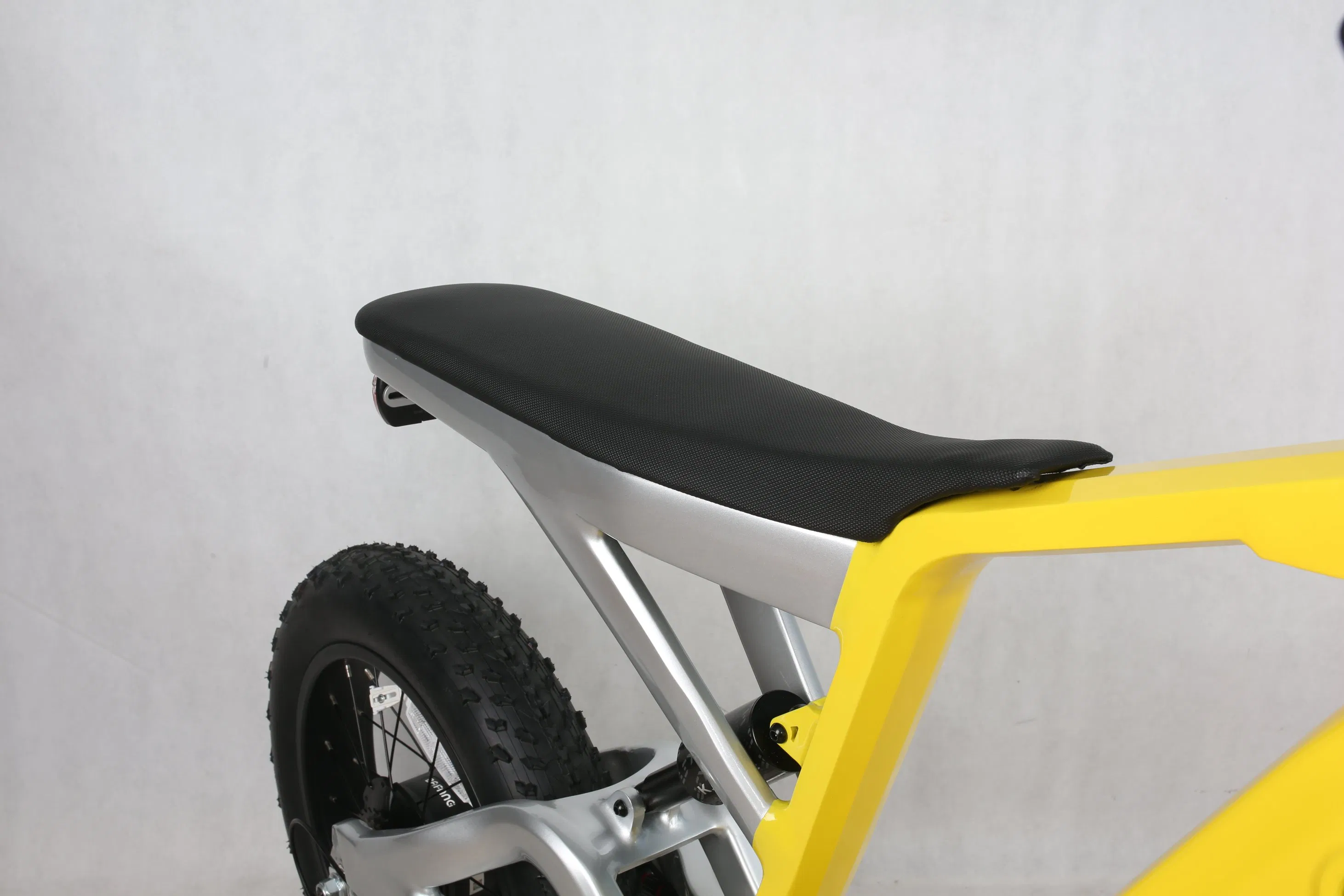 Powerful 48V 1500W Yellow Fat Tire Electric Bike for off-Road Adventures