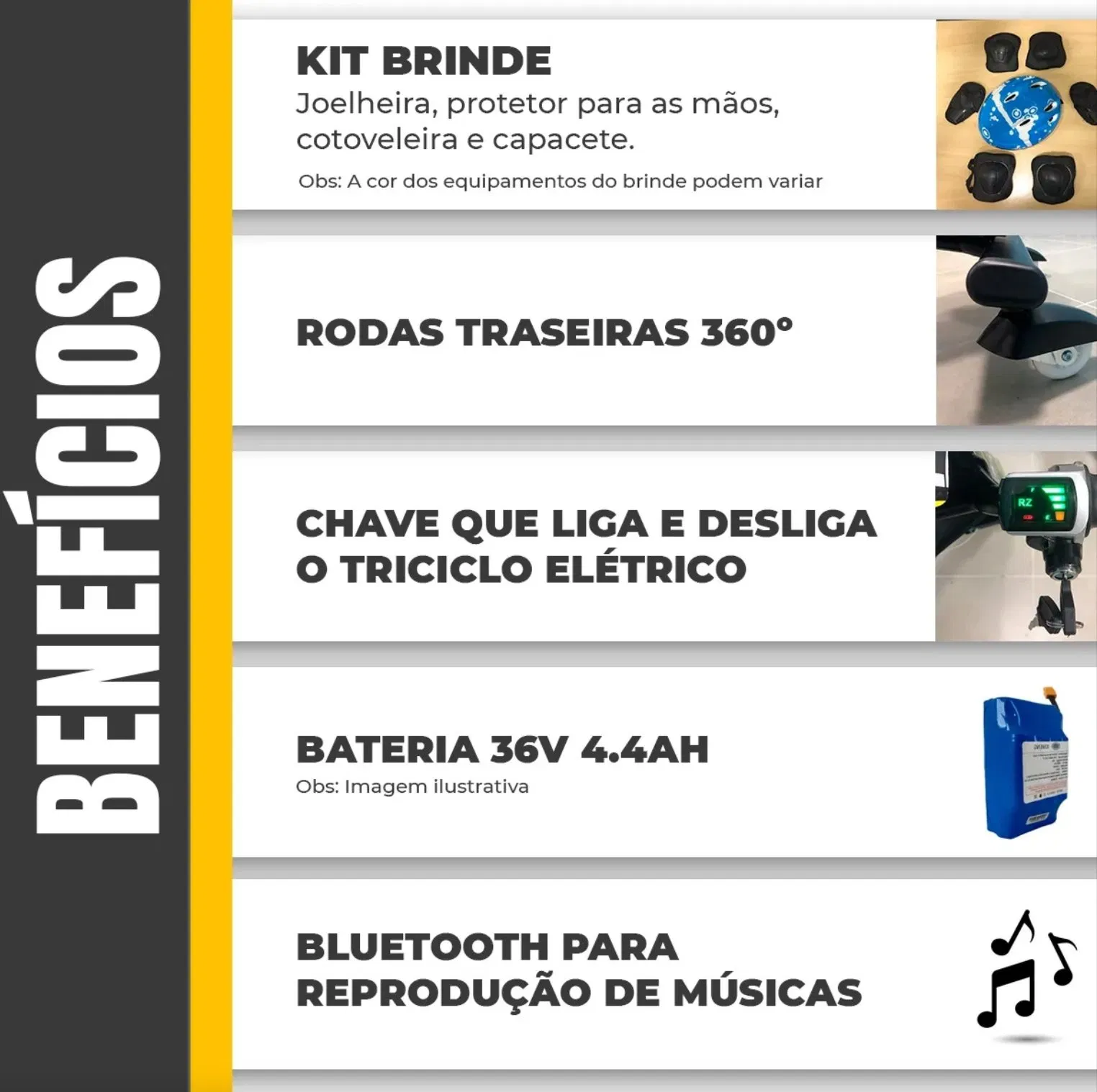 8 Inch Outdoor Electric Kick Scooter 3 Wheel Drift Trike