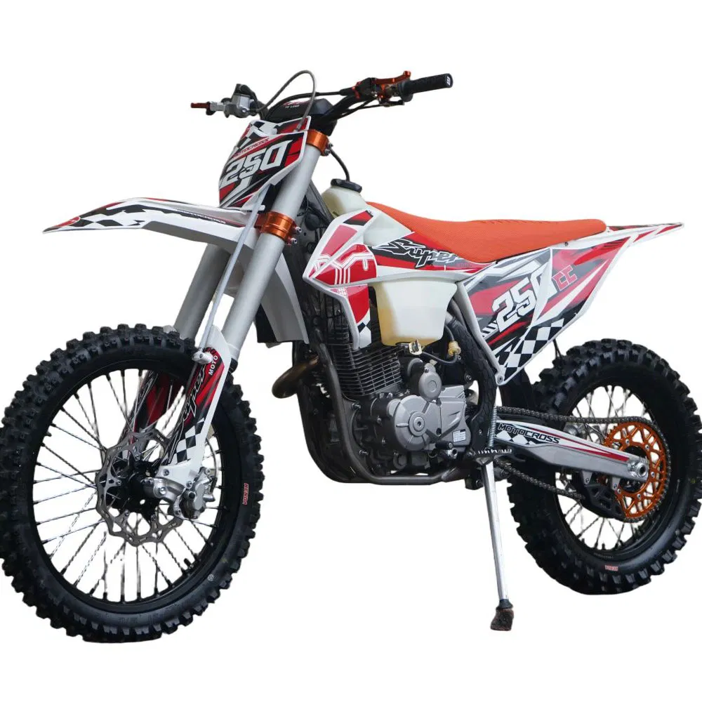 Compact 250cc Urban Motorcycle Fuel Motorbike 14kw Efficient Engine New City Commuter off Road Dirt Bike Maneuverable Design Electric Start Technology