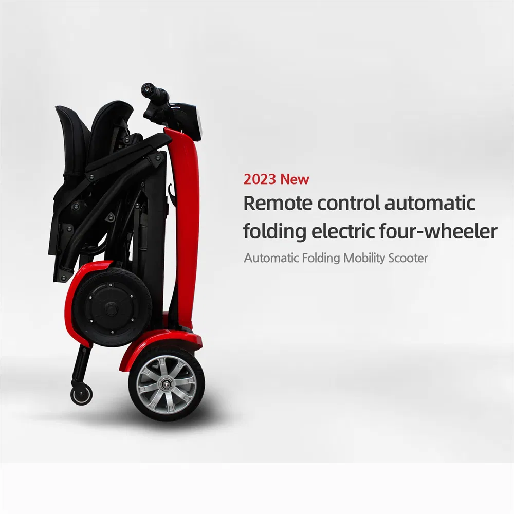Shopping Sightseeing Automatic Electric Bike Fourwheeler Automatic Folding Electric Skateboard Adults