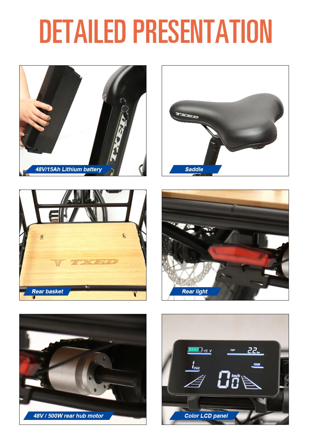 Electric Tricycle Detail 3