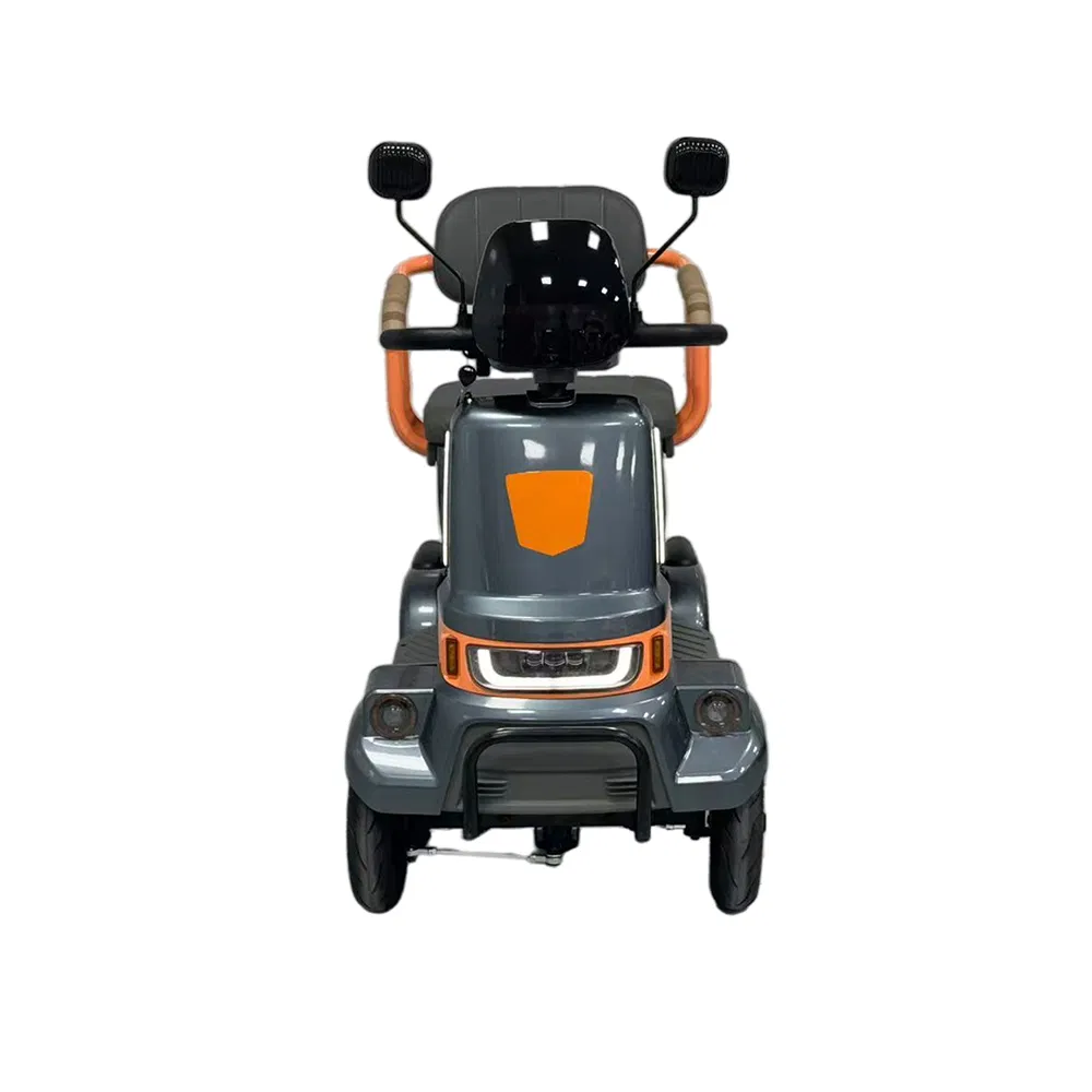 Cheap Three Wheel Electric Mini Tricycle with Roof for Adult White Black Color Cutomized Body Motor Acid Power Battery Cargo Tricycle for Passenger