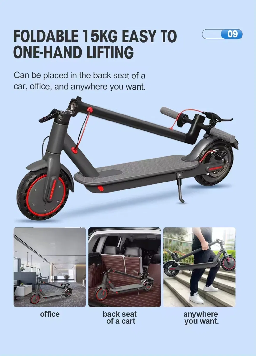 Electric Scooter Detail 9