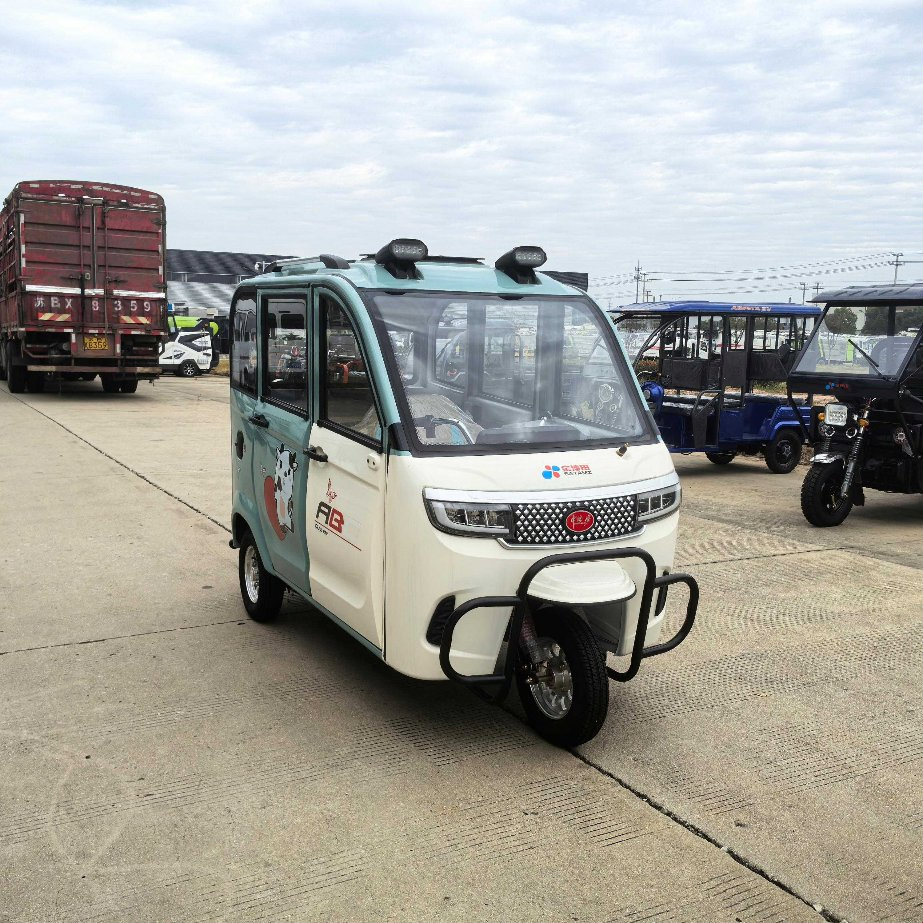 Wholesale Electric Trike Passenger 3 Wheel with Roof Fan Ergonomic Adjustable Seat