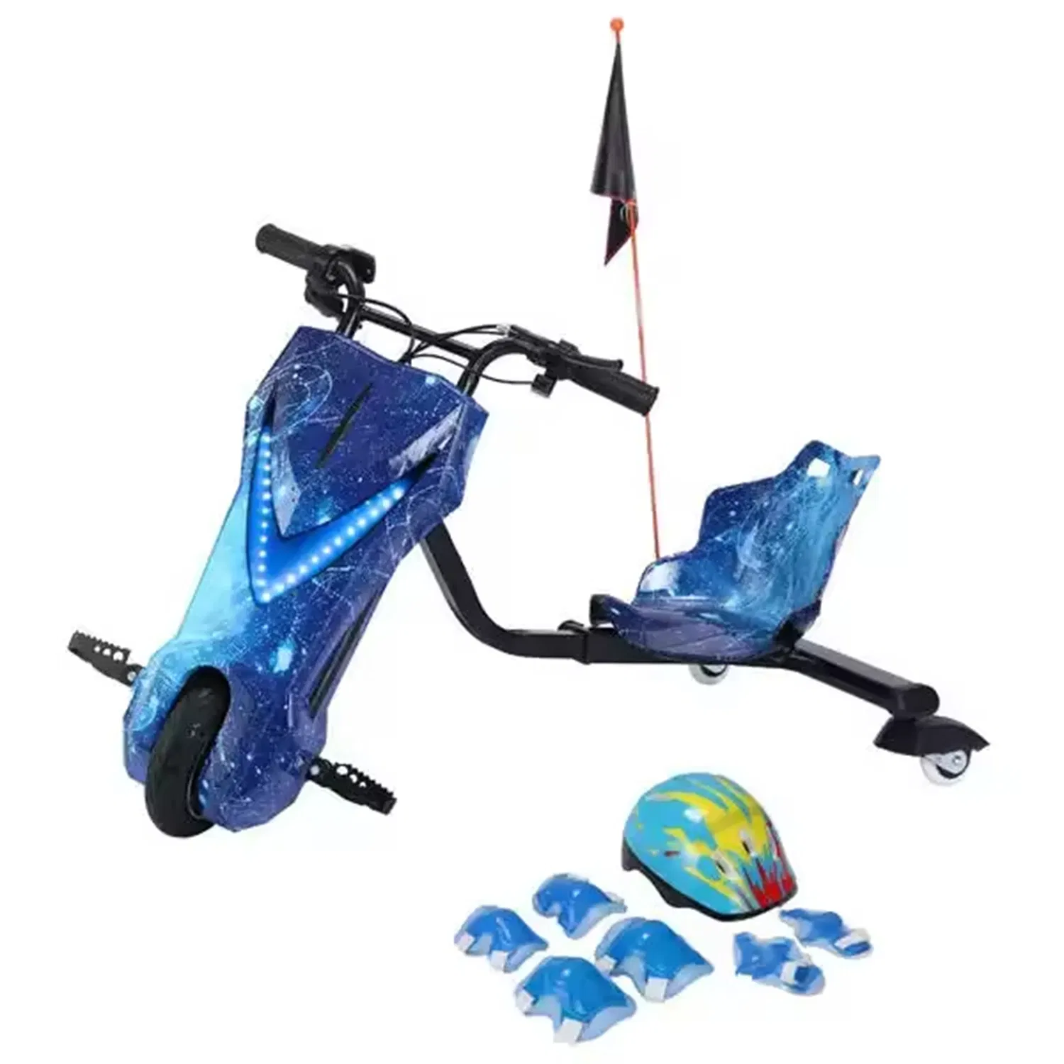 Electric Drift Trike for Big Kids Adult Crazy Scooter