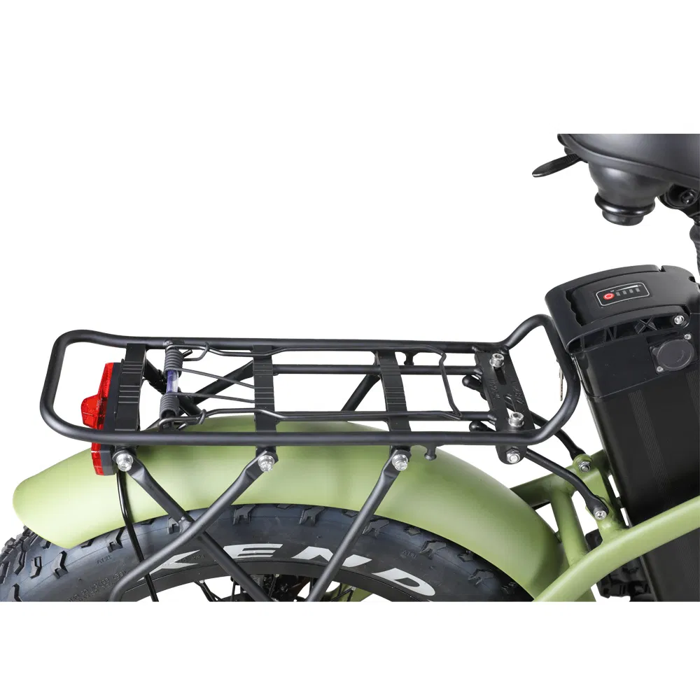 20inch Beach Cruiser Cargo Mini Ebike 500W 750W 7 Speed Electric Bike