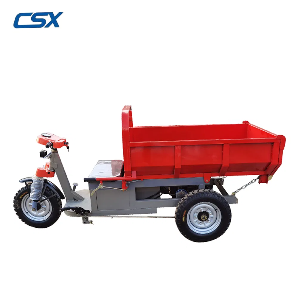 2024 Mini Dumper Cargo Electric Tricycle Trike for Mining Tricycle for Transport Cargo