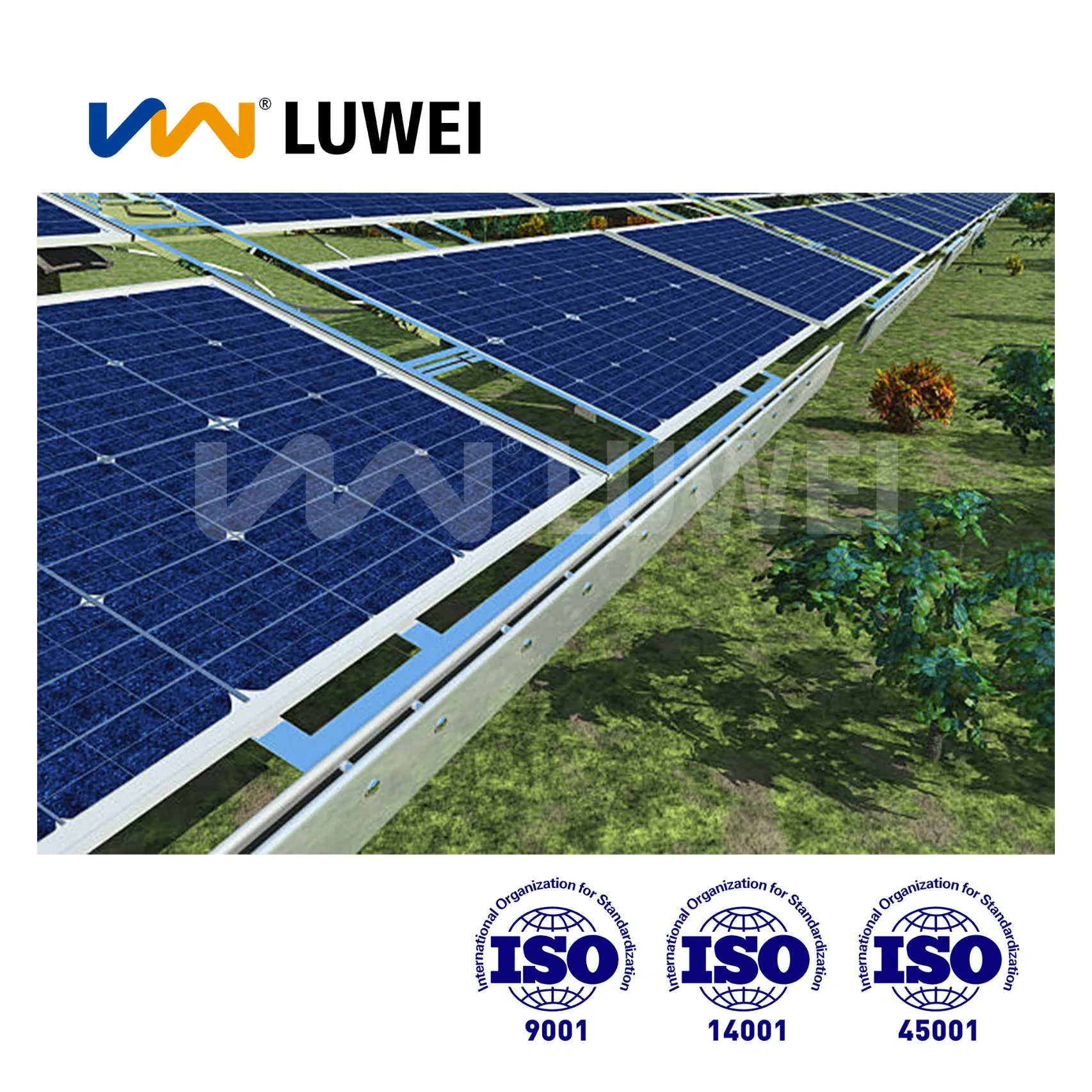 Pay as You Go Ground 5kw 10kw 15kw 30kw Solar Mounting System