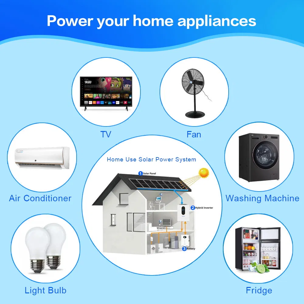 Home Use Hybrid Solar Inverter 5kw 6kw 12kw Solar Power MPPT Inverter