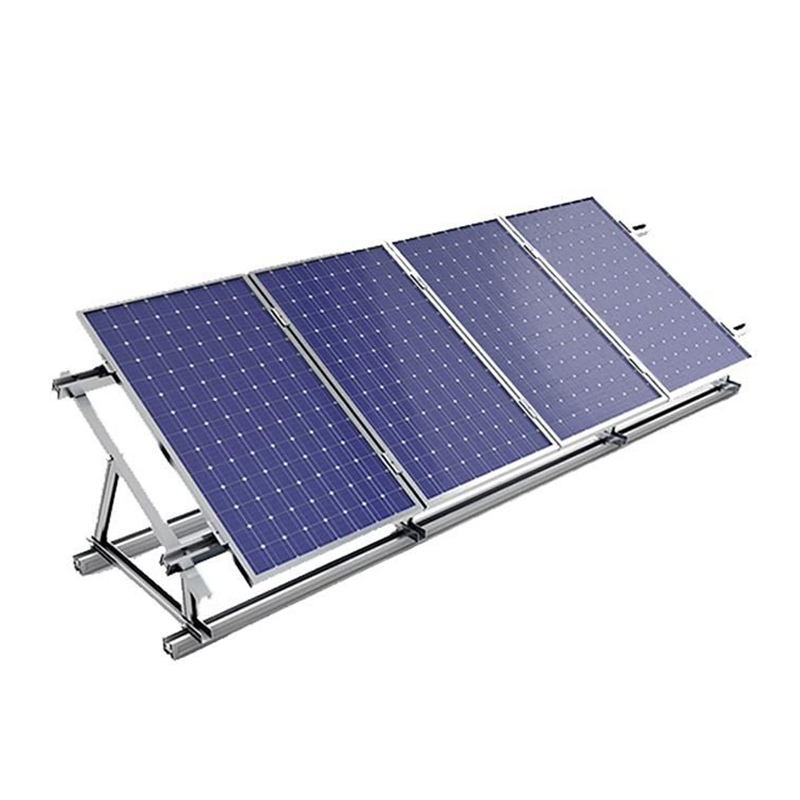 Solar Structure Solar Power System Rooftops PV Mount Systems Solar Panel Kit Flat Roof Bracket Mounting Systems for Home