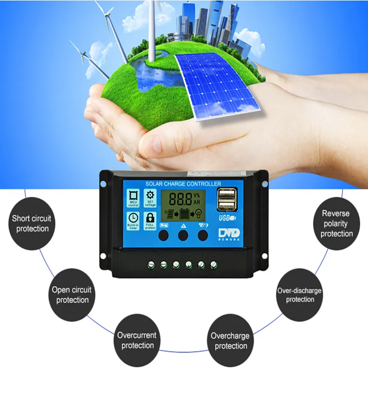 Manual PWM Solar Regulator