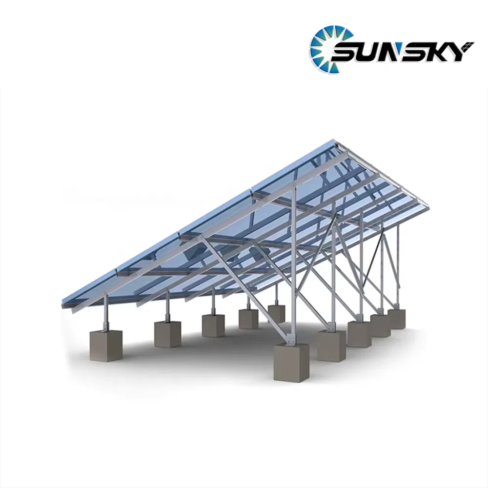 Sunsky 400kw 300kw on /off Grid Solar System Complete 500kw 1000kw 500kw Solar System 250kw Hybrid Solar Power Plant for Industrial and Commercial Use