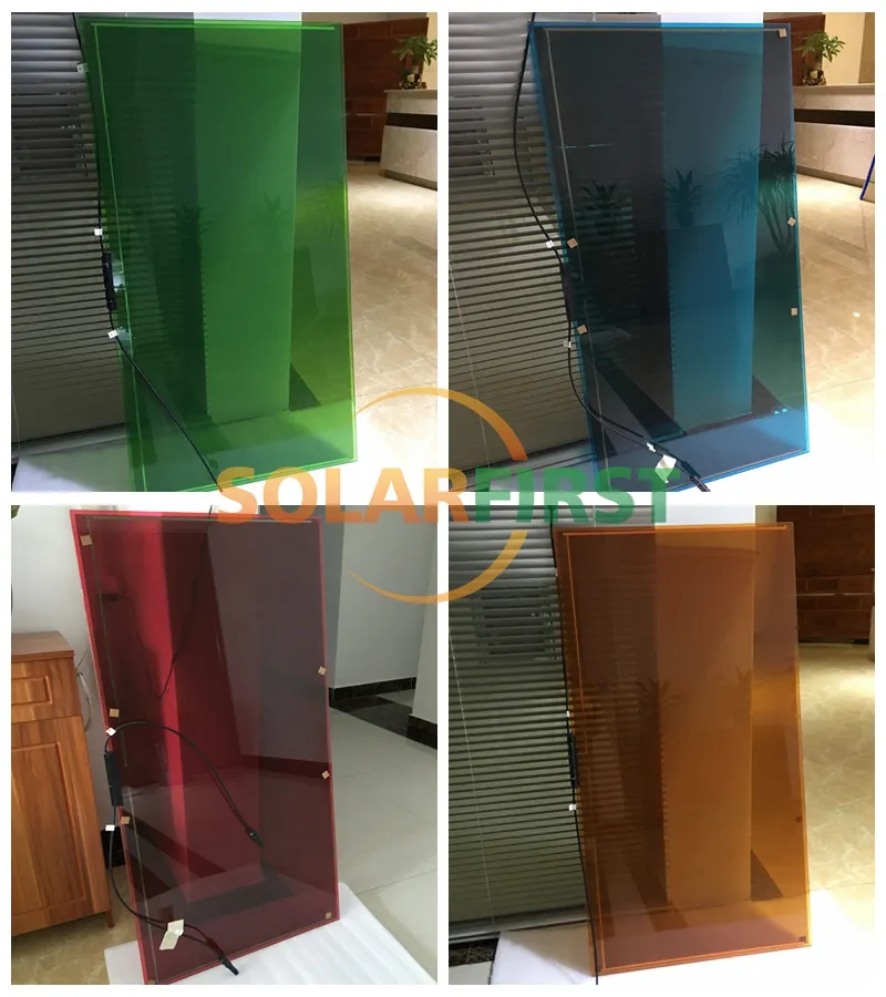 Different Colour Solar Panels