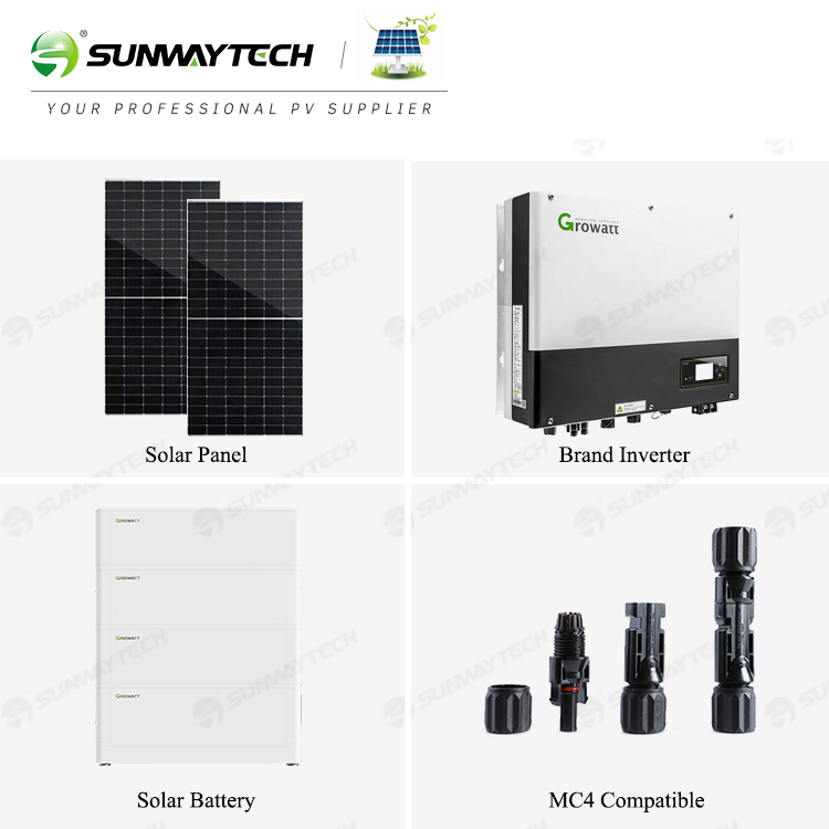 24 Hours Sunway Plywood Package Solar Panel Price Kit with CE