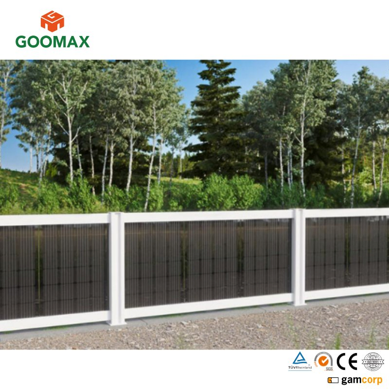 Goomax High-Performance Vertical Solar Panel Kit for Sustainable Farms