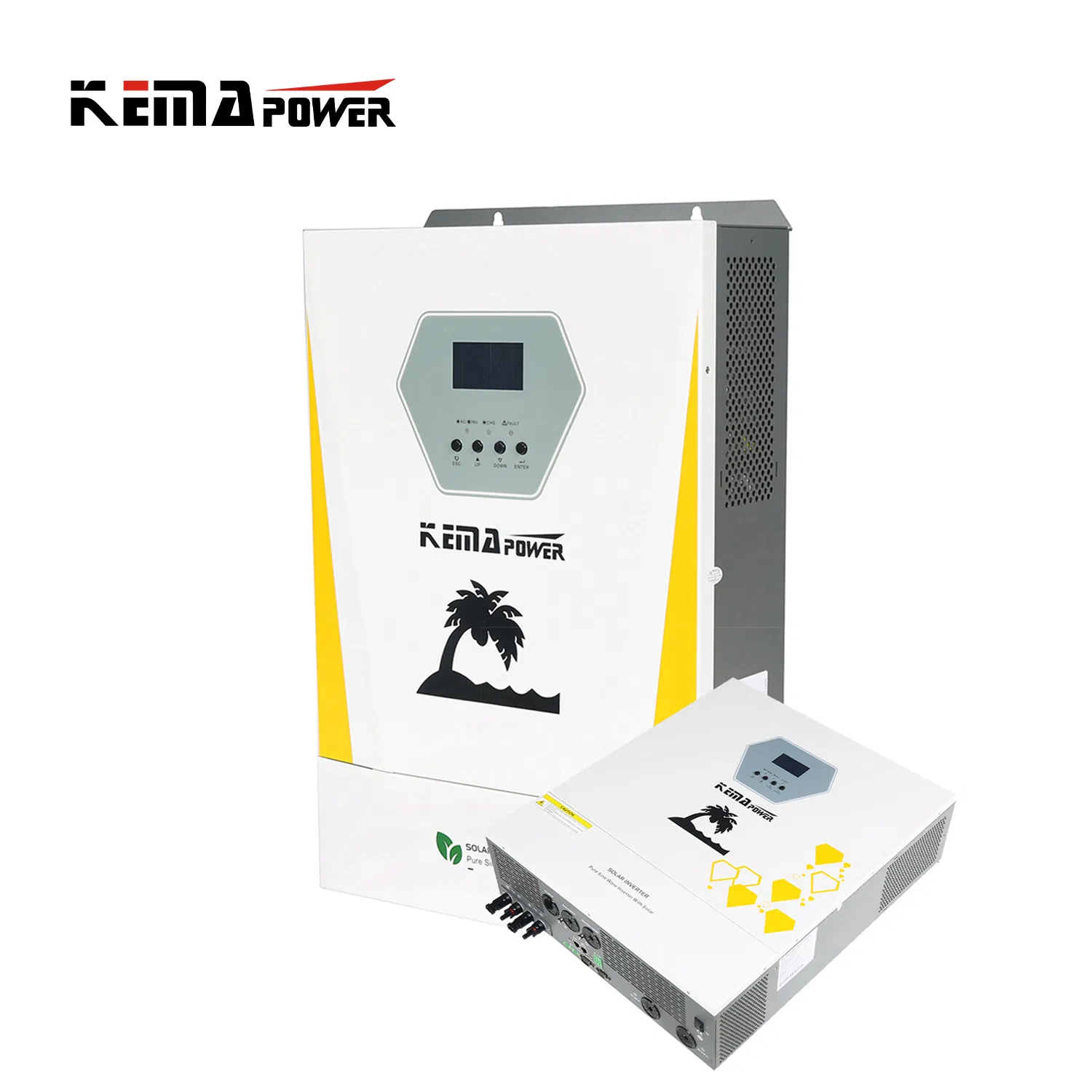 Kemapower 3kw 5kw 6kw 11kw Hybrid off Grid Solar Inverter 230VAC with MPPT Solar Charge Controller All in One for Sale