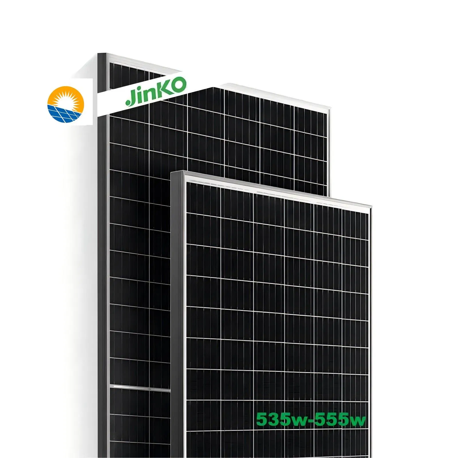 Jinko 535W 555W 575W Half Cell Wholesale Poly PV Fold Flexible Black Monocrystalline Polycrystalline Photovoltaic Module Mono Solar Energy Sun Power Panel