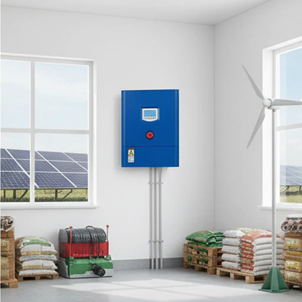 5kw Advanced off-Grid Wind Generator and Solar Panels Hybrid Charge Controller Set