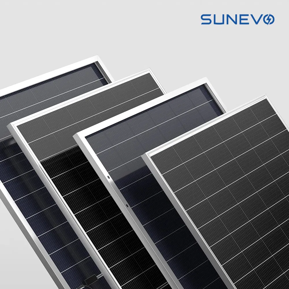 Portable Evo 5n Hjt N Type Solar Panel 480W 500W Bifacial Flexible PV Module
